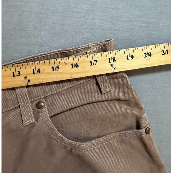 VTG. Levi's 545 Jeans Mens 36 Beige Denim Loose Straight‎ Pocketed Men 36X30. - Picture 7 of 12